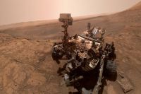 Селфи марсохода «Curiosity» на Марсе.