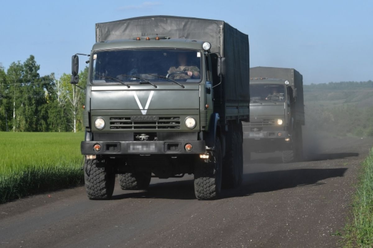 Военные РФ доставили очередную партию гумпомощи в Харьковскую область
