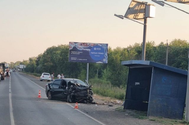 В ДТП под Оренбургом погибла 41-летняя женщина-водитель.
