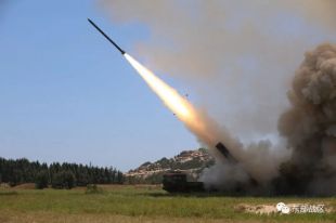 Китайские военные учения.