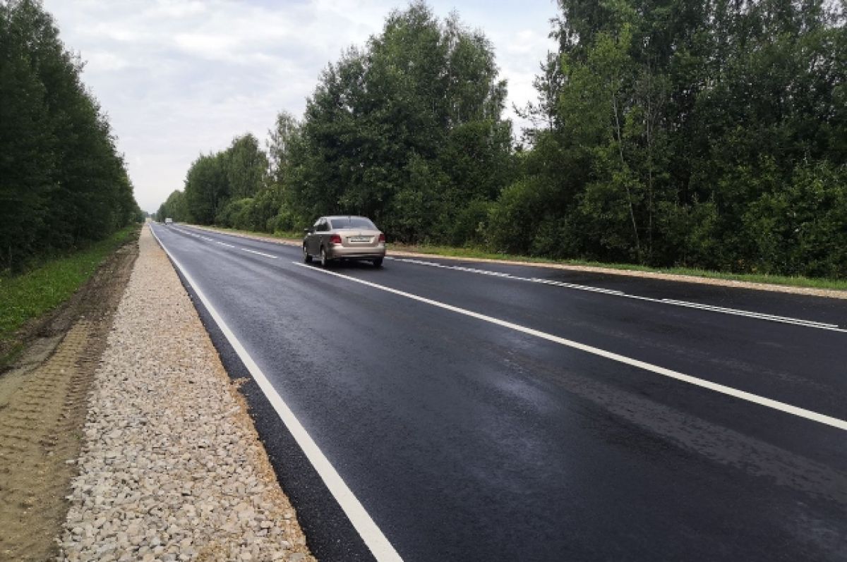 Часть дороги Линда–Городец–Заволжье отремонтировали в Городецком районе |  АиФ Нижний Новгород