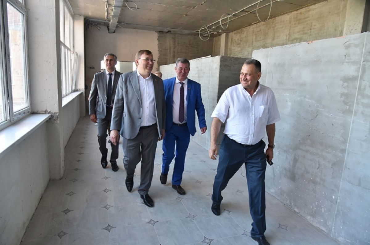В Батайске достраивается новая школа на 600 мест