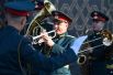 Военный оркестр участвует в праздничных мероприятиях, посвящённых 110-летию со дня образования ВВС в военно-патриотическом парке культуры и отдыха ВС РФ «Патриот»