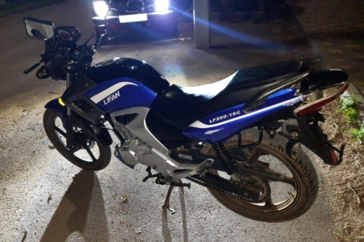 В Ростовской области пьяный мотоциклист спровоцировал ДТП