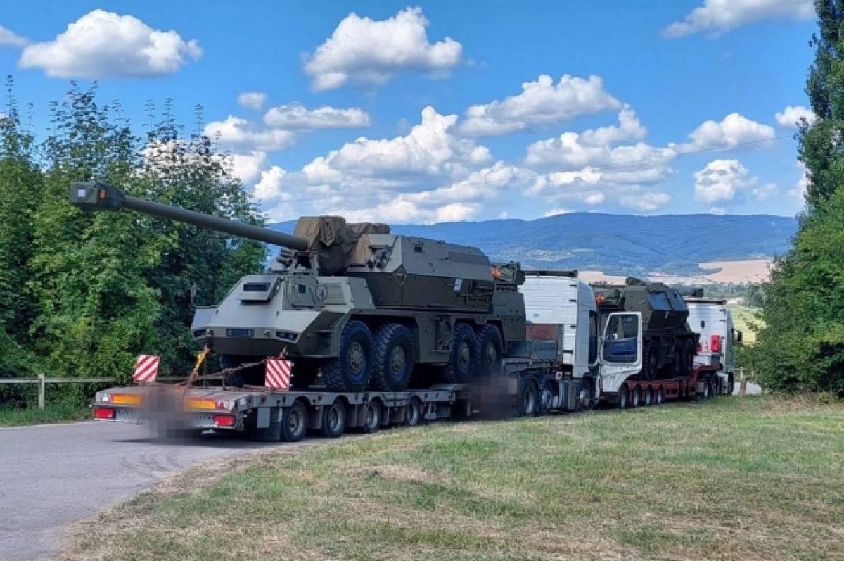 Словакия передала Украине самоходные артиллерийские установки