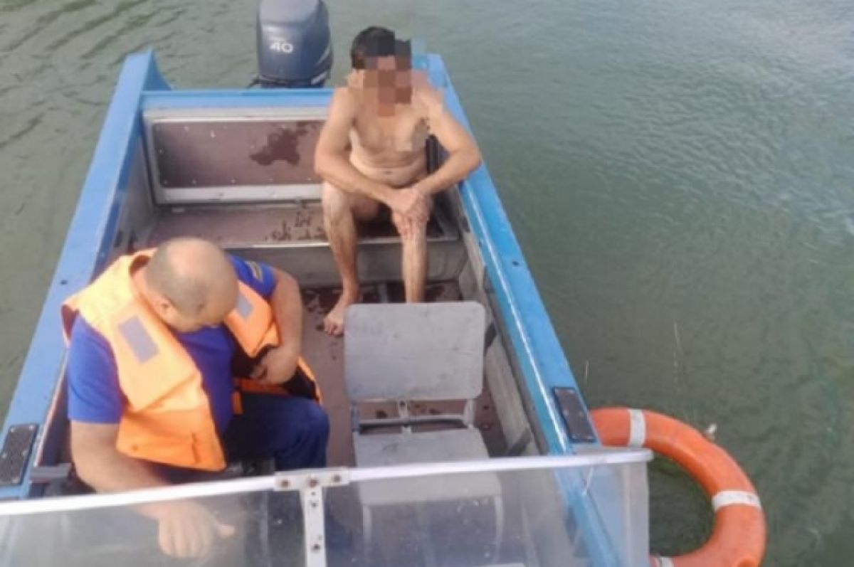 В Ростовской области мужчина чуть не умер после заплыва в реке Маныч