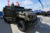 Бронеавтомобиль «Ахмат», представленный на выставке вооружений в рамках Международного военно-технического форума «Армия-2022» в Конгрессно-выставочном центре «Патриот».