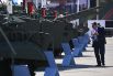 Посетитель на выставке вооружений в рамках Международного военно-технического форума «Армия-2022» в Конгрессно-выставочном центре «Патриот».