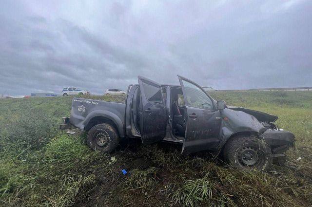 В Красноярском крае водитель без прав устроил аварию на трассе Р-255 «Сибирь».