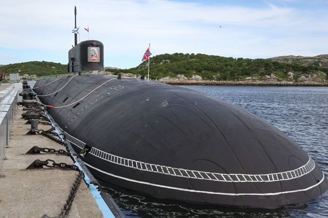Подводный крейсер стратегического назначения «Князь Владимир» проекта 955А — «Борей-А».