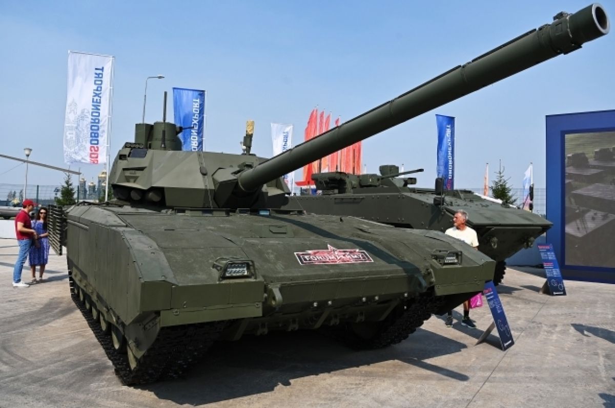 На форуме «Армия-2022» представили экспортную «Армату»