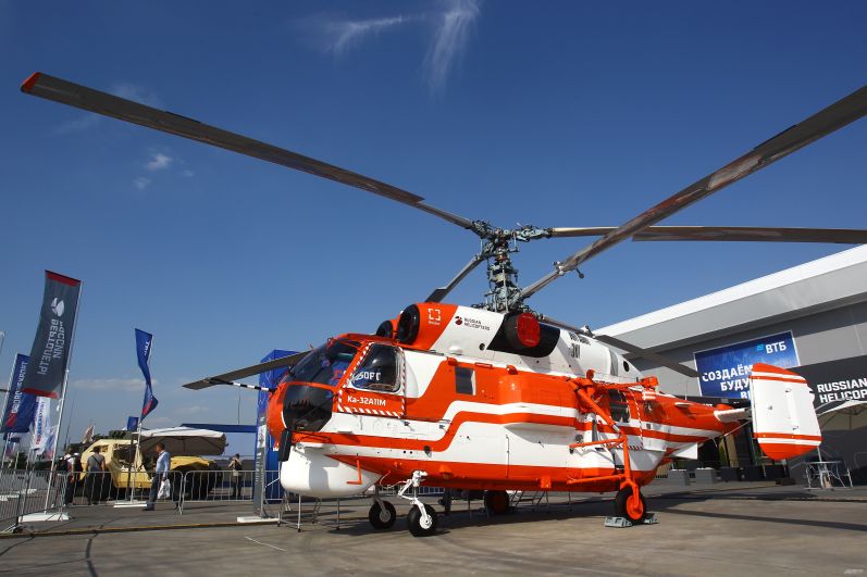 Многоцелевой вертолёт Ка-32А11М. Универсальная воздушная платформа, позволяющая размещать различное специальное оборудование для эффективного решения специальных и гражданских задач.