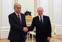 Касым-Жомарт Токаев и Владимир Путин.
