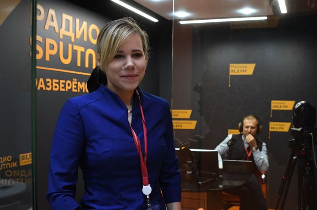 Журналистка, политолог Дарья Платонова (Дугина).
