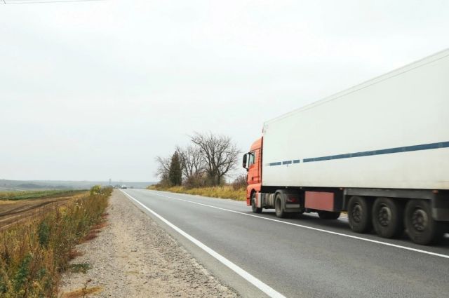 На трассе Александровка-Шарлык Scania наехала на водителя во время починки.