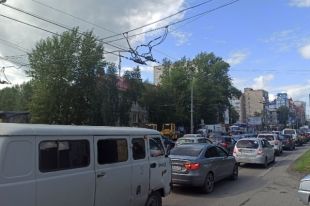 По сравнению с серединой июля дорожные заторы в вечерний «час пик» увеличились до 7 баллов.