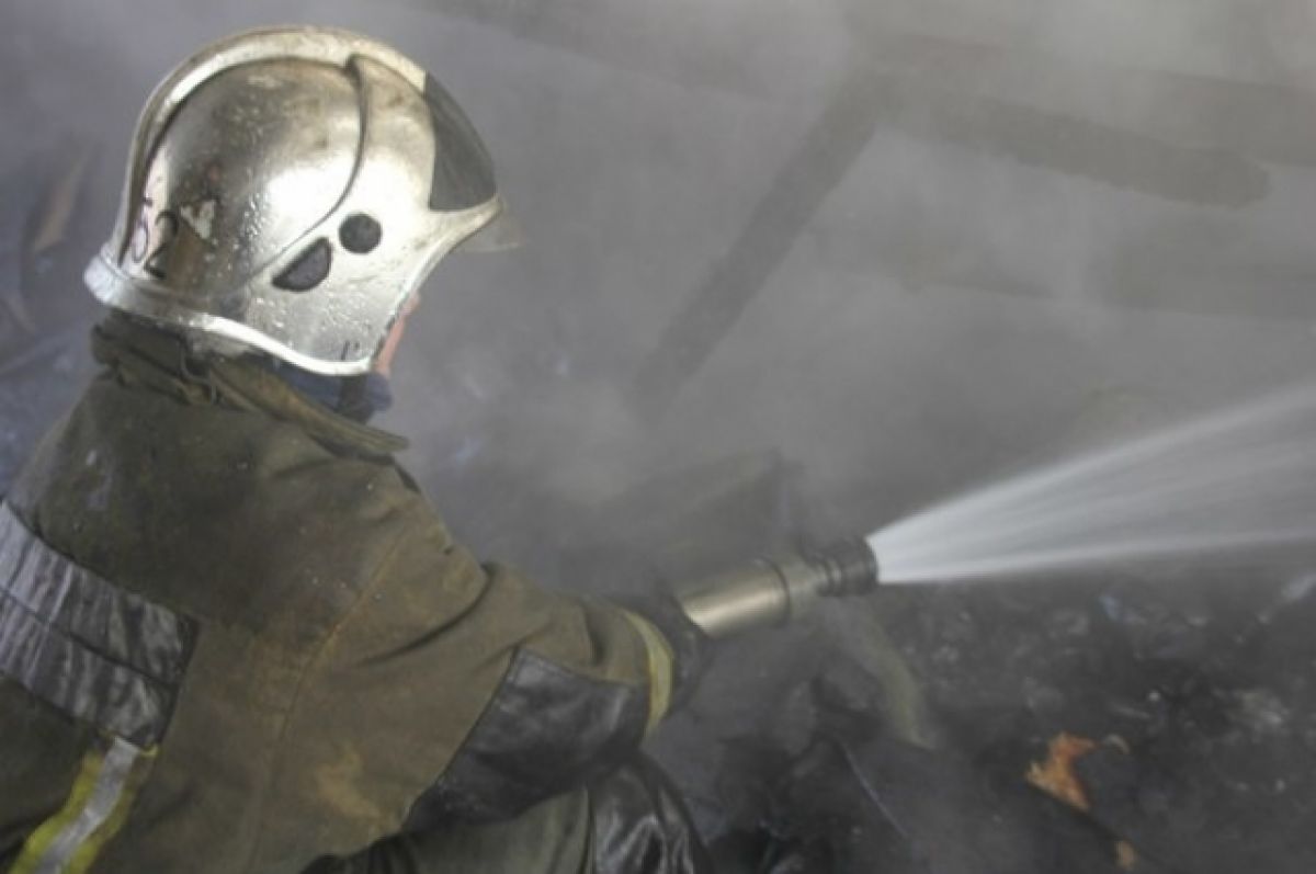 В Волгоградской области локализовали пожар на рынке