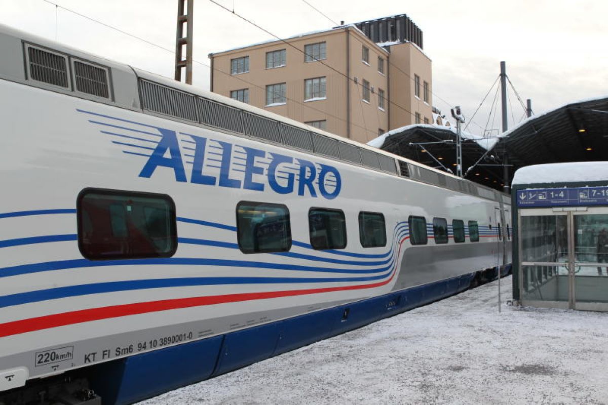 Финляндия списала поезда Allegro, ходившие между Петербургом и Хельсинки