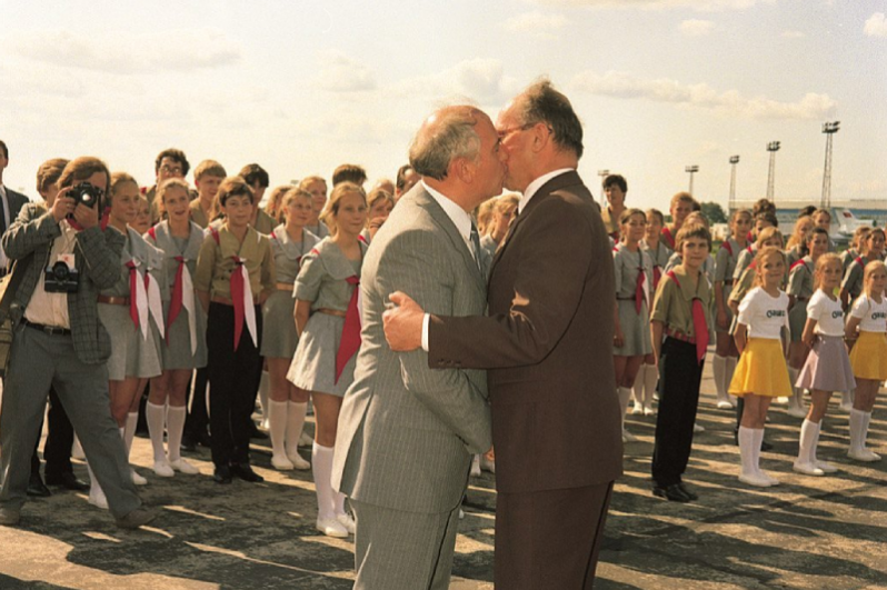 Михаил Горбачев и Войцех Ярузельский, 1986 г. 