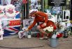 Памятные мероприятия возле Кенсингтонского дворца в Лондоне в 25-ю годовщину со дня гибели принцессы Дианы