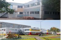 «Путинская» школа до и после ремонта: найдите 10 отличий.