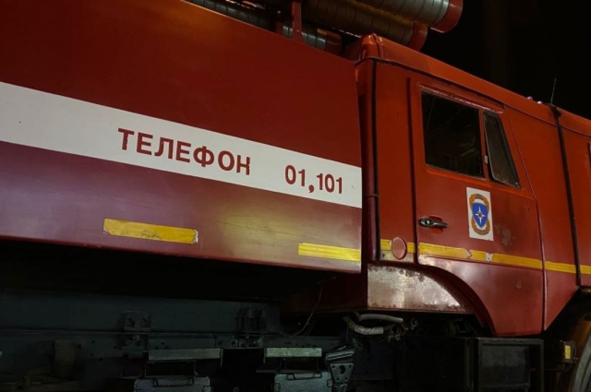 Пожарные вытащили из огня двух человек в Ростовской области