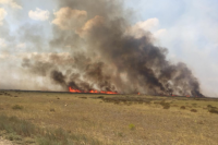 На пожар в Кувандыкский ГО готовится к отбытию пожарный поезд.