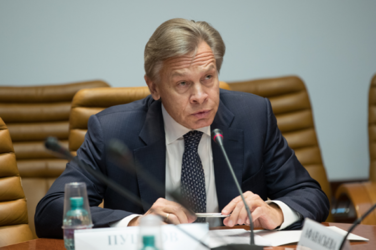 Пушков ответил на слова Шольца об удивлении властей РФ из-за санкций