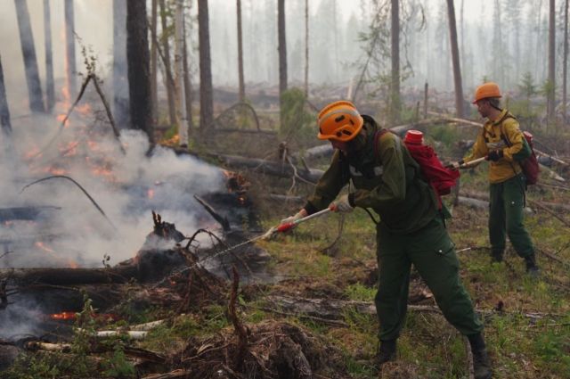 1 сентября в округе все лесные пожары были потушены