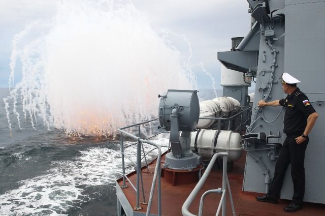 Стратегические учения Восток-2022: фрегат отработал уничтожение подлодки