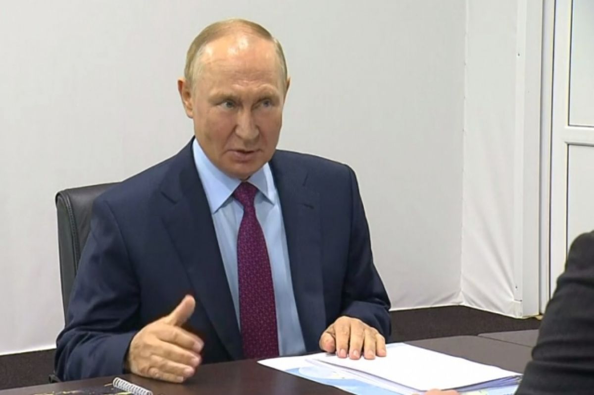 Путин провел встречу с губернатором Камчатского края