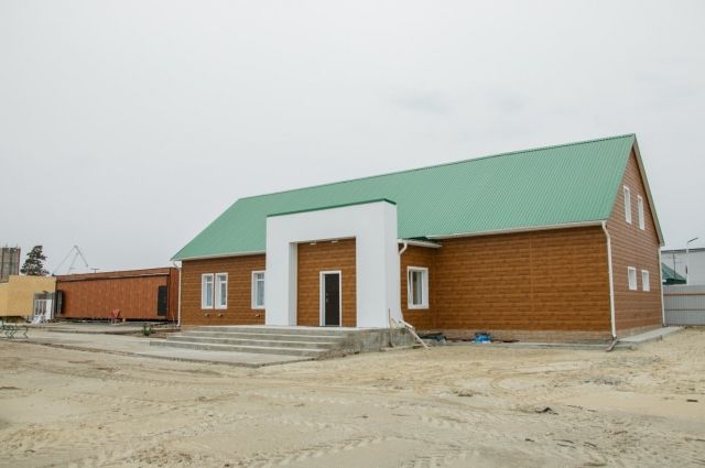 На сегодняшний день на участке построен молельный дом