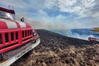 Ландшафтный пожар на востоке Оренбуржья полностью ликвидирован.