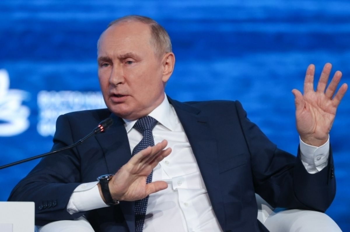 Путин назвал бредом заявления об обстрелах ЗАЭС со стороны ВС РФ