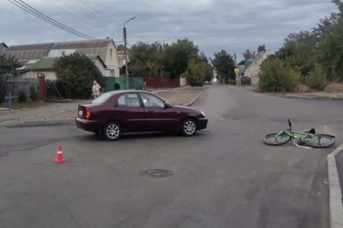 Женщина-водитель сбила велосипедистку на улице Олега Кошевого в Брянске