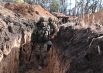 Бойцы ЧВК «Вагнер» в окопах на позициях около Бахмута в Донецкой области.