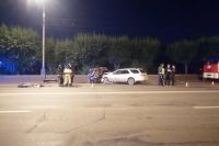 Вечером 9 сентября автомобиль «Kia Pican» столкнулся с машиной «Toyota Mark 2».