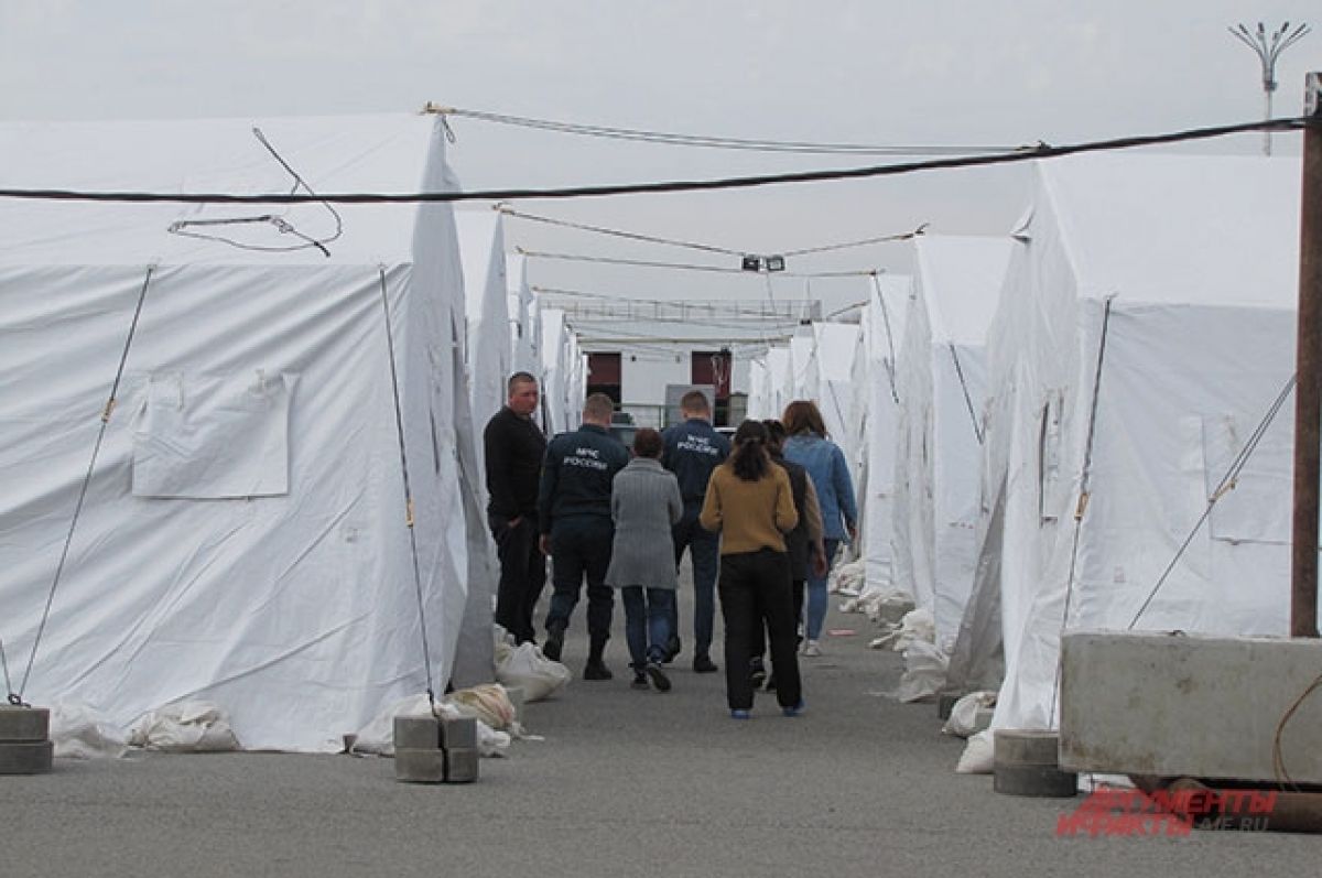 В Белгородскую область на помощь беженцам прибыл отряд волонтеров