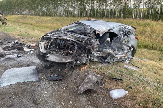 Уснул за рулем: в Бузулукском районе в ДТП с грузовиком погибли два человека.