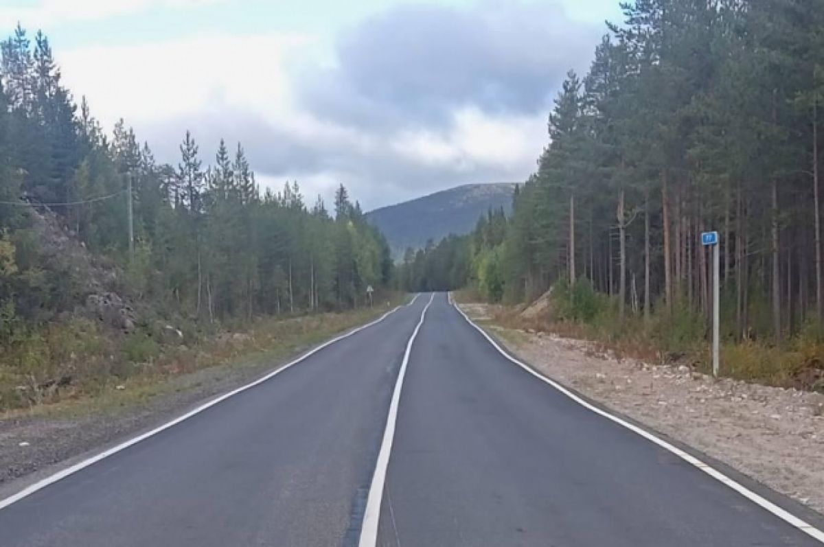 В Мурманской области отремонтировали участок дороги Умба-Кандалакша | АиФ  Мурманск