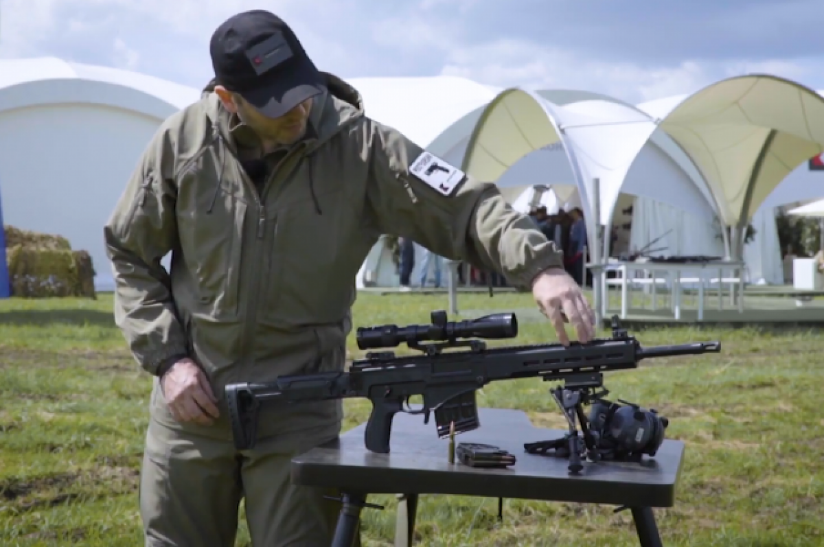 Действующий на Украине спецназ из РФ получил новейшие снайперские винтовки