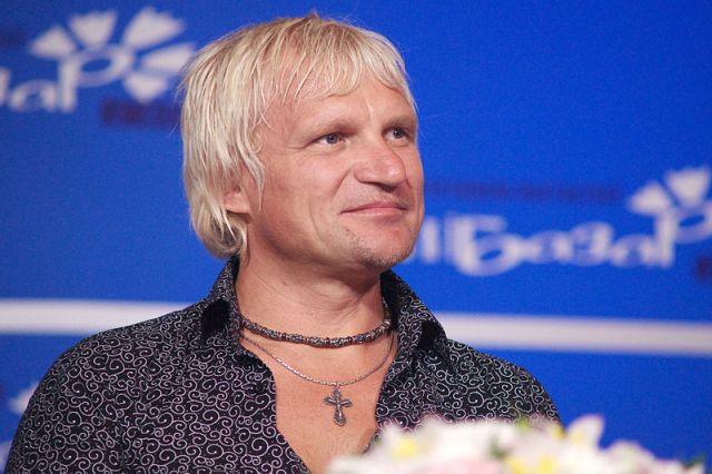 58-летний лидер украинской группы «Вопли Видоплясова» Олег Скрипка.