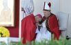 Папа римский Франциск провёл мессу в рамках своего первого апостольского визита в Казахстан.
