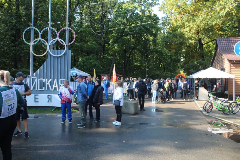 «Кросс Нации-2022» традиционно прошел на Олимпийской аллее. 