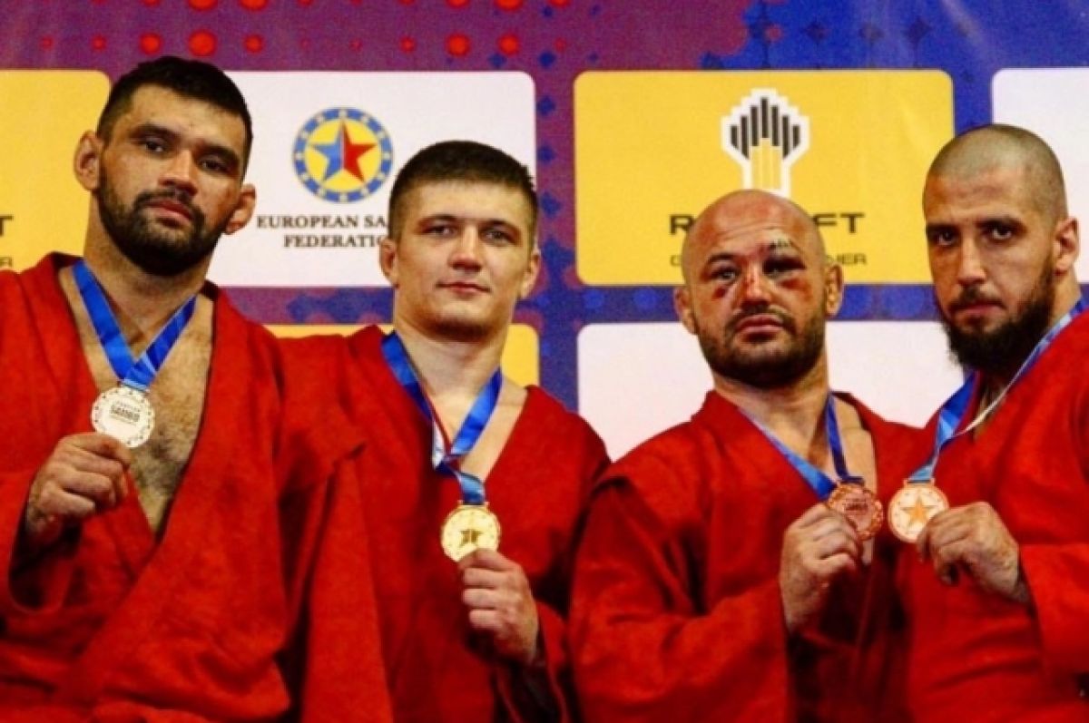 Брянский борец Антон Мамонов стал чемпионом Европы по боевому самбо