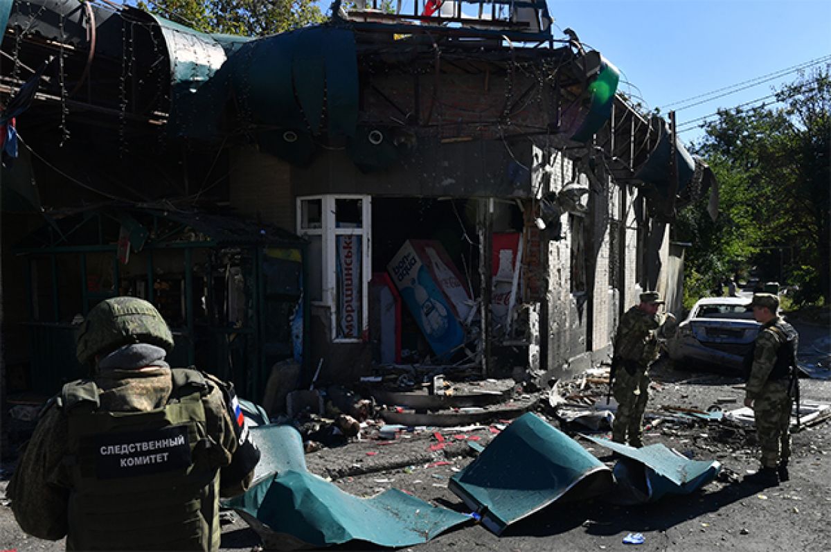 13 смертей. В Донецке прочертили красную линию кровью