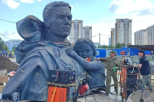 Копия скульптуры Воина-освободителя появится теперь и в Кузбассе. 