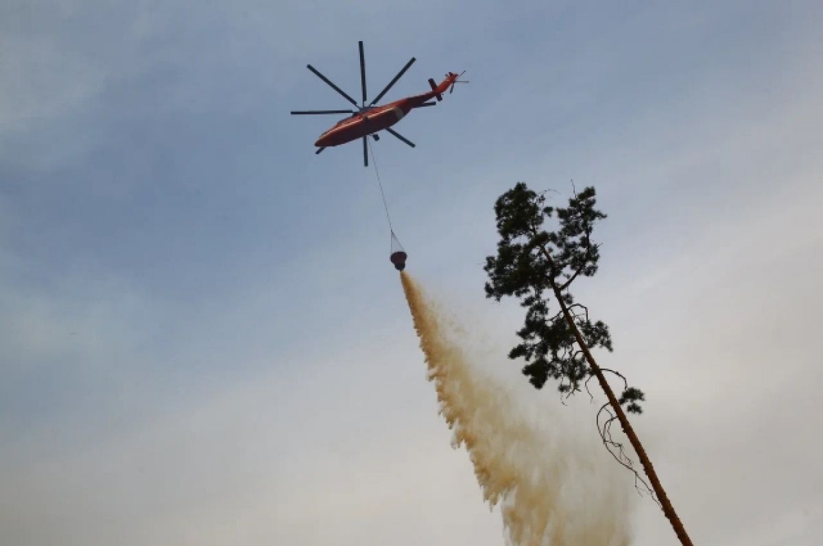 В Турции разбился российский пожарный вертолет  СМИ