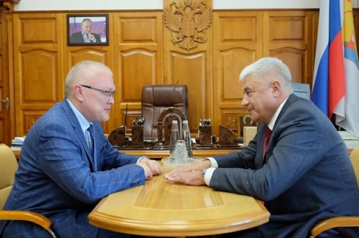 Глава МВД РФ встретился с губернатором Кировской области