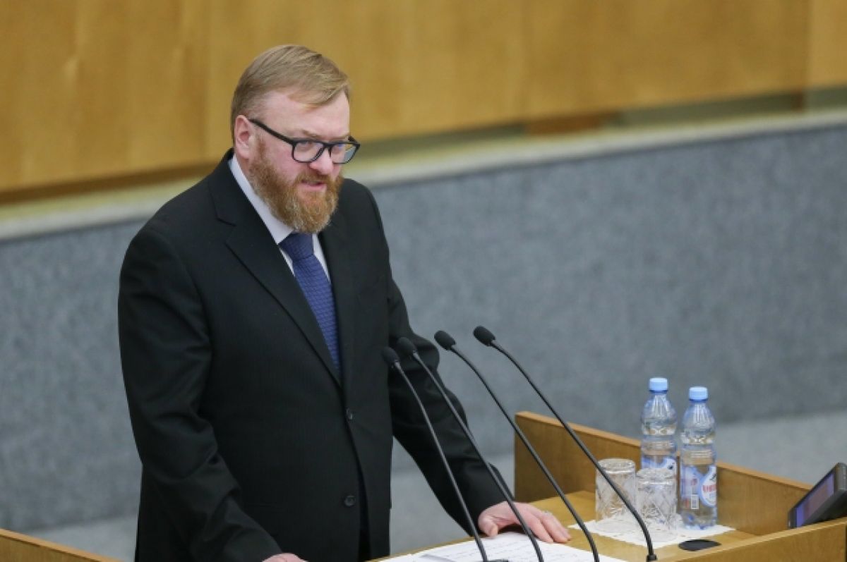 Депутат Милонов рассказал о том, как стреляет из пушки по ВСУ